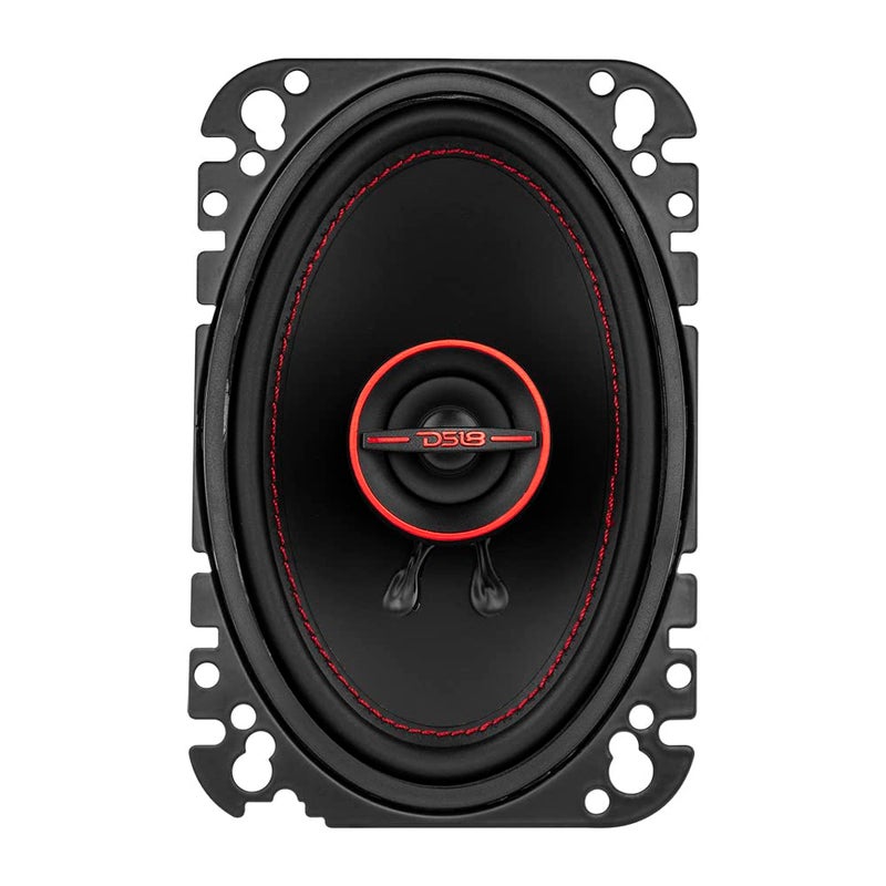 DS18 GEN-X4.6 Coaxial Speaker - 4x6, 2-Way, 135W Max, 45W RMS, Black Paper Cone, Mylar Dome Tweeter, 4 Ohms - Clarity Unparalled by Other Speakers in Their Class (2 Speakers) - Image 5
